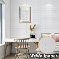3d Wallpaper foam waterproof wall paper dinding wall decor vinyl sticker wall panel wall Sticker decoration brick