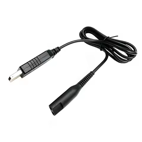 (YOUU06)For Braun Shaver Series S3/S5/S6/S7/S8/S9 12V USB Charging Cable Replacement Charger Cord 30