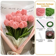 Quanhao | DIY Handmade Flower Bundle Fuzzy Wire Thickened 1000 Pieces