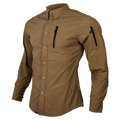 Shirts Emersongear Blue Lable Triple Tech Tac-Shirt Long Sleeve Mens Commuter T-shirt Outdoor Fishin