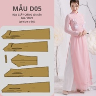 HARD PAPER PRE-CUT Ao Dai D05