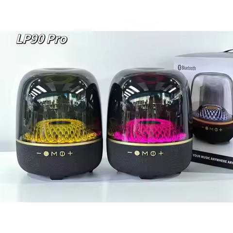 LP90PRO Harman Kardon Crystal Bluetooth Speaker - 100W Hi-Fi Sound, Smart Outdoor Home Audio for Par