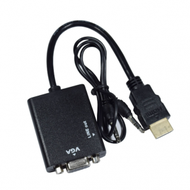 Others - HDMI轉VGA帶音頻轉換器（黑色）