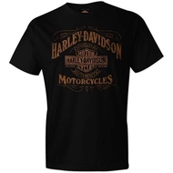 Printed 2025 fashion Harleys Davidsons Fashion T-Shirt, Men's T-Shirt, Short-Sleeved Tee, Men's Clot
