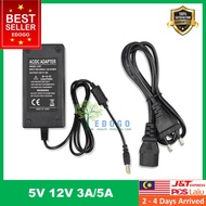 5V 12V 3A 4A 5A DC Power Supply Adaptor
