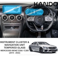 Mercedes Benz C300 Benz C200 Tempered Glass Protector W205 C-Class GPS Screen Mercedes C300 Mercedes