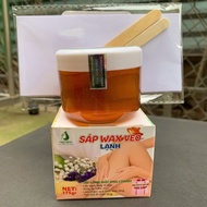 Sáp Wax Veo Lạnh Tẩy Lông Mật Ong Chanh - Tặng Giấy Wax Và Que Gỗ