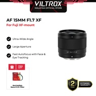 VILTROX 15MM F1.7 XF AUTO FOCUS COMPACT WIDE-ANGLE LENS FUJI XF-MOUNT