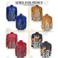 KEMEJA BATIK PREMIUM by DESA MURNI BATIK (SWISS CREPE)