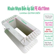 Plastic mold for winding mechanical stimulation transformer. FE 45x110mm - Regular 220v transformer 
