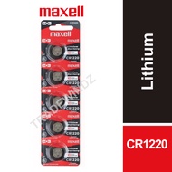 🔥Original Maxell Lithium Cell  Battery CR1220 Remote Battery Watch Battery Super Heavy Duty