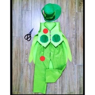 Homemade outfit for boys: GREEN CLOWN