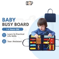 Baby Busy Board Educational Toys for Babies Busy Book Busy Board Montessori Toy for Baby 1-3 Years O