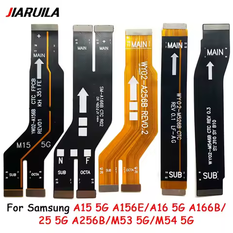 Mainboard Connector Flex Cable For Samsung A15 A16 A25 M53 5G A156E A166B A256B LCD Display Connecto