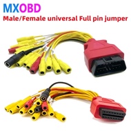 Pelompat Universal Asal Lelaki Perempuan OBDII 16pin Penyambung untuk Fcar OBD-II OBD2 Adpater Pengi