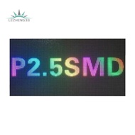 High Resolution Indoor LED Matrix Display Module P2.5 320x160mm Full Color 128x64 Pixel RGB Screen D