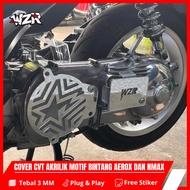 NMAX AEROX NEW CVT COVER NMAX AEROX NEW NMAX NEW AEROX CVT COVER ACRYLIC STAR MOTIF