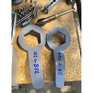 Flywheel canopy opening lock D6,7,8,9,15,22,24,28,30