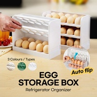 Egg Storage Box Egg Container Kitchen Refrigerator 30 Eggs Holder 鸡蛋盒