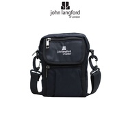 JOHN LANGFORD Men's Pouch Bag / Polyester / Black / JLP193N5