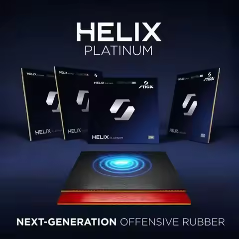 STIGA HELIX Platinum Table Tennis Rubber High Tensor Ping Pong Rubber Made In German Original Stiga 