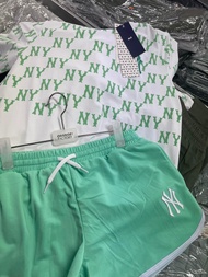 FASHION MLB ชุดกางเกง ขาสั้น สำหรับผู้หญิง สินค้าจากเกาหลี💯%