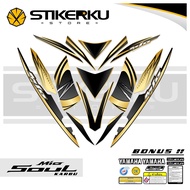 MIO SOUL Z2 CARBON STRIPING OLD MIO SOUL STICKER/ MIO SOUL STICKER/ Z/ MX LIMITED EDITION STICKER/ S