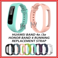 Huawei Band 3E / 4E & Honor Band 4 Running Watch Strap Replacement Silicone Wristband Band3e / band4