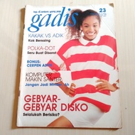 Majalah GADIS No.23 Sep 1988 Cover OZZIE
