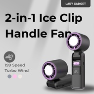 6000mAh Fan Rechargeable Strong100 Gear Wind Speed Electric Fan Digital Display Adjustable Turbo Por