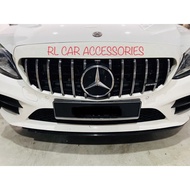 Mercedes Benz w205 C class 2015 2017 2018 2019 2020 2021 AMG GT diamond front grill grille logo embl