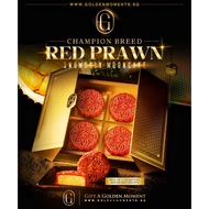 [1 FOR 1] Golden Moments Champion Breed Red Prawn Snowskin Mooncake [Box of 4]