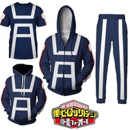 Anime My Boku no Hero Academia Hoodies Man Gym Hoodies Shirt Pants