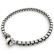 品相極佳 ▲ TIFFANY&Co. Tiffany 威尼斯手鐲，AG925，總長 19 厘米，銀，15.7 克，男士。