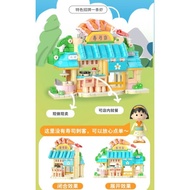 Wekki 516406 | Chibi Maruko Sushi Shop | Brick Block