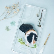 客製化手繪寵物押花手機殼 | 天竺鼠/豚鼠