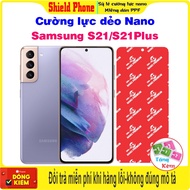 Toughened flexible phone screen protector for Samsung S21/S21+ (S21Plus /S21 Plus)