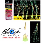 Sabiki Pancing Jenama Blue Eyes BE 404 Fishing Apollo Rigs 2026 SurfCasting