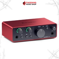 รับส่วนลดสูงสุด 2000.- ออดิโออินเตอร์เฟส Focusrite Scarlett Series Gen3 Gen4 2I22I2 StudioSoloSolo S