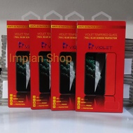 Tempered Glass Samsung Galaxy A73 5G Violet Full Cover Screen Protector