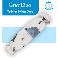 Kozy Blankie Grey Dino Toddler Bolster Case Bolster Kid