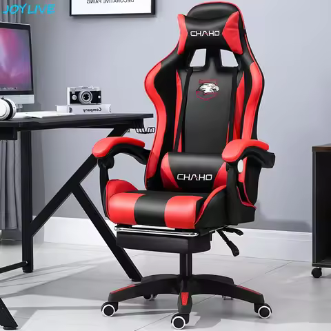 WCG Gaming Chair Computer Chair High-quality Gaming Chair Leather Internet LOL Internet Cafe Racing 