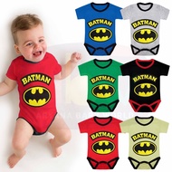 (3-12M) B4TMAN LOGO Baby Romper - Random Color / Baby Bodysuit Basic Wear Baju Bayi Lelaki
