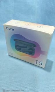 (蝕本出售$99)全新貨品 QCY T5真無線藍牙耳機，入耳式耳機支持遊戲模式，藍牙5.0低延遲60ms，無線運動耳機（黑色）實物圖片