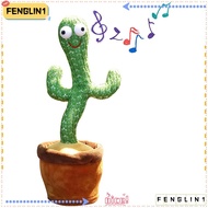 FENGLIN Dancing Cactus Plush Toy Plush Funny For Kids Shake Talking Toy Funny Gift Luminous