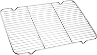 Cooling Rack with 4 Legs Heavy Duty Grill Net 7.9in x 12.2in Roasting Wire Grate Baking Racks, Fit V