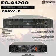 PROFESSIONAL POWER AMPLIFIER FC-A1200 FIRSTCLASS FCA1200|KCA 1200