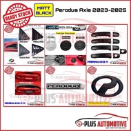 [MATT BLACK SERIES] Perodua Axia 2023-2025 Kereta Accessories