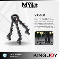 Kingjoy VX-600 | KINGJOY G55 + G0 | Miliboo MJL01 Foldable Tripod Dolly 3 Wheels Stand Pulley Base
