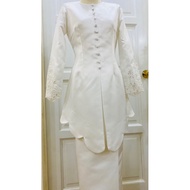 Kebaya Scallop Off White Saiz S